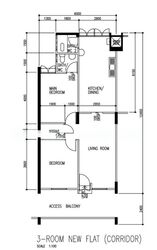 Blk 536 Bedok North Street 3 (Bedok), HDB 3 Rooms #533976371